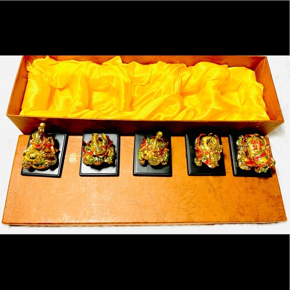 Feng Shui Golden Elephant For The Lunar New Year.  Luck, Protection, Wea… - Picture 2 of 16